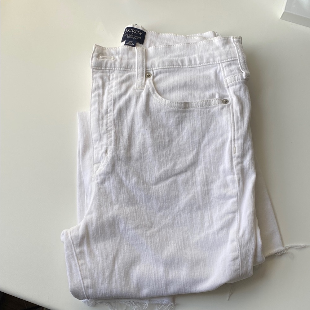 J.Crew White Jeans